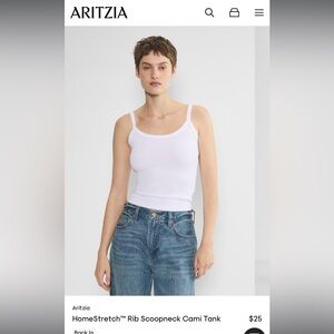 Aritzia HomeStretch™ Rib Scoopneck